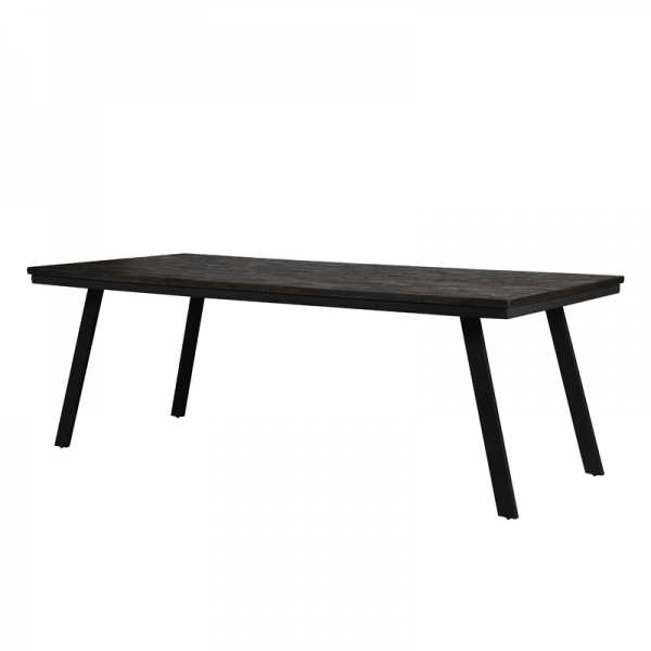 Spisebord Arkiver Din Boligkonsulent Lamont Spisebord Svart, svarte ben D110x76 Mdf, papir